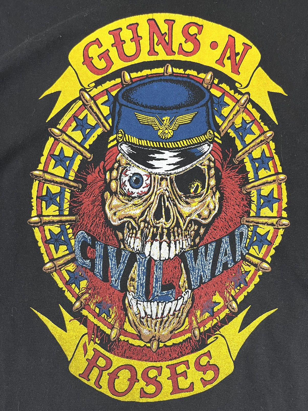 Band Tees Guns N Roses Civil War Vintage 80s Single Stitch T Shirt Size US M / EU 48-50 / 2 - 6 Thumbnail