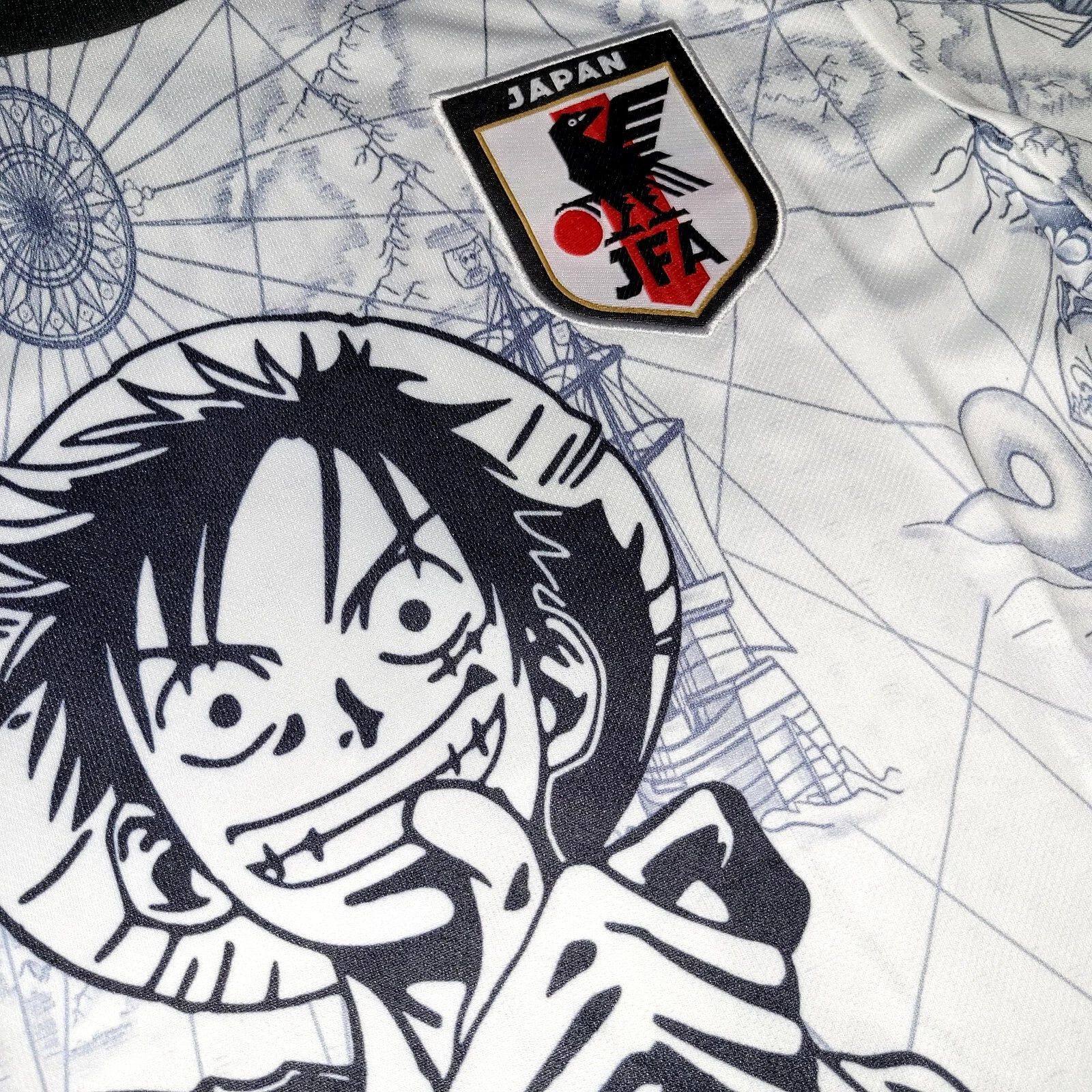 Other Japan Soccer Jersey – Special Luffy OnePiece Anime Edition Size US M / EU 48-50 / 2 - 3 Thumbnail