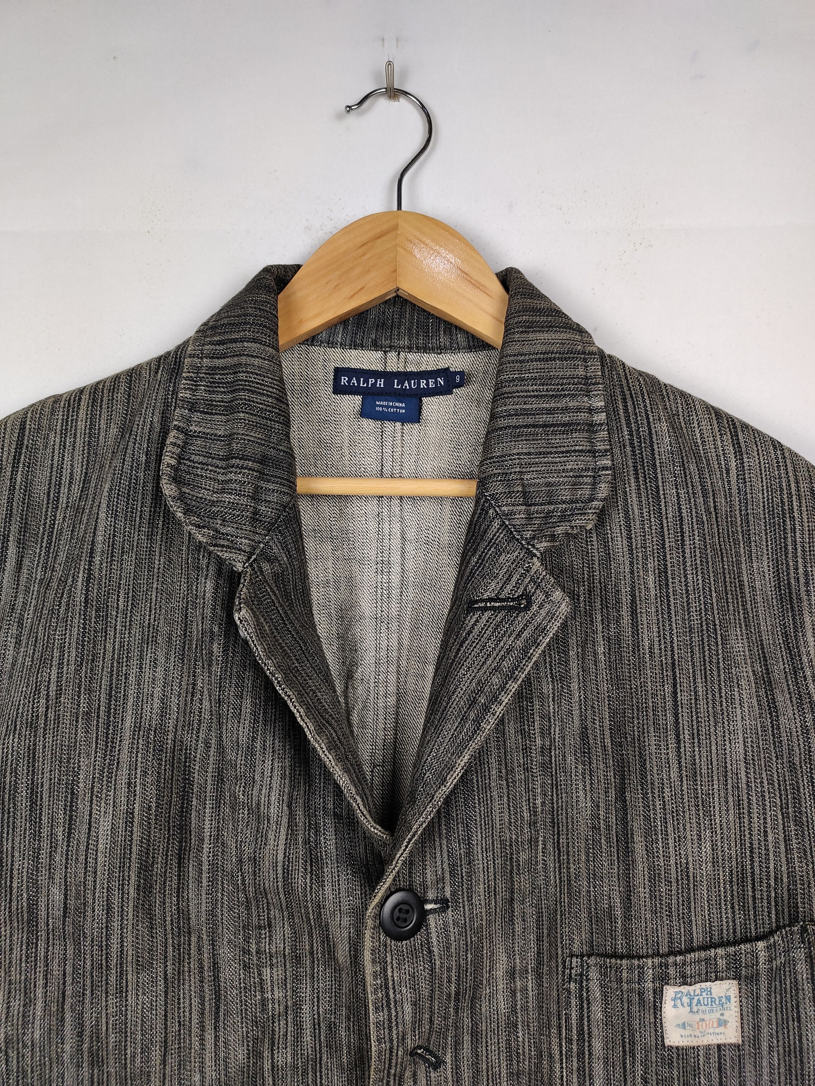 Polo Ralph Lauren Polo Ralph Lauren Denim Chore Jacket Size US L / EU 52-54 / 3 - 2 Thumbnail