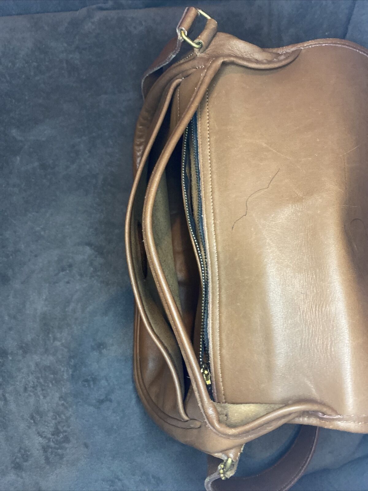 Coach Vintage 90s Coach Bag Leather Side Cross Body USA O27-9919 Size ONE SIZE - 6 Thumbnail