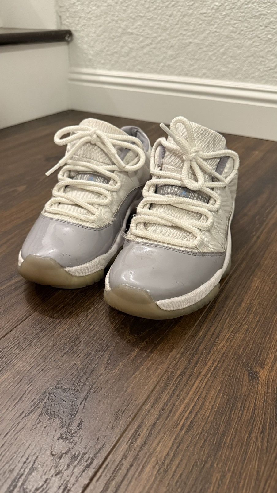Nike Jordan 11 Retro Low Cement Gray Size US 9.5 / EU 42-43 - 3 Thumbnail