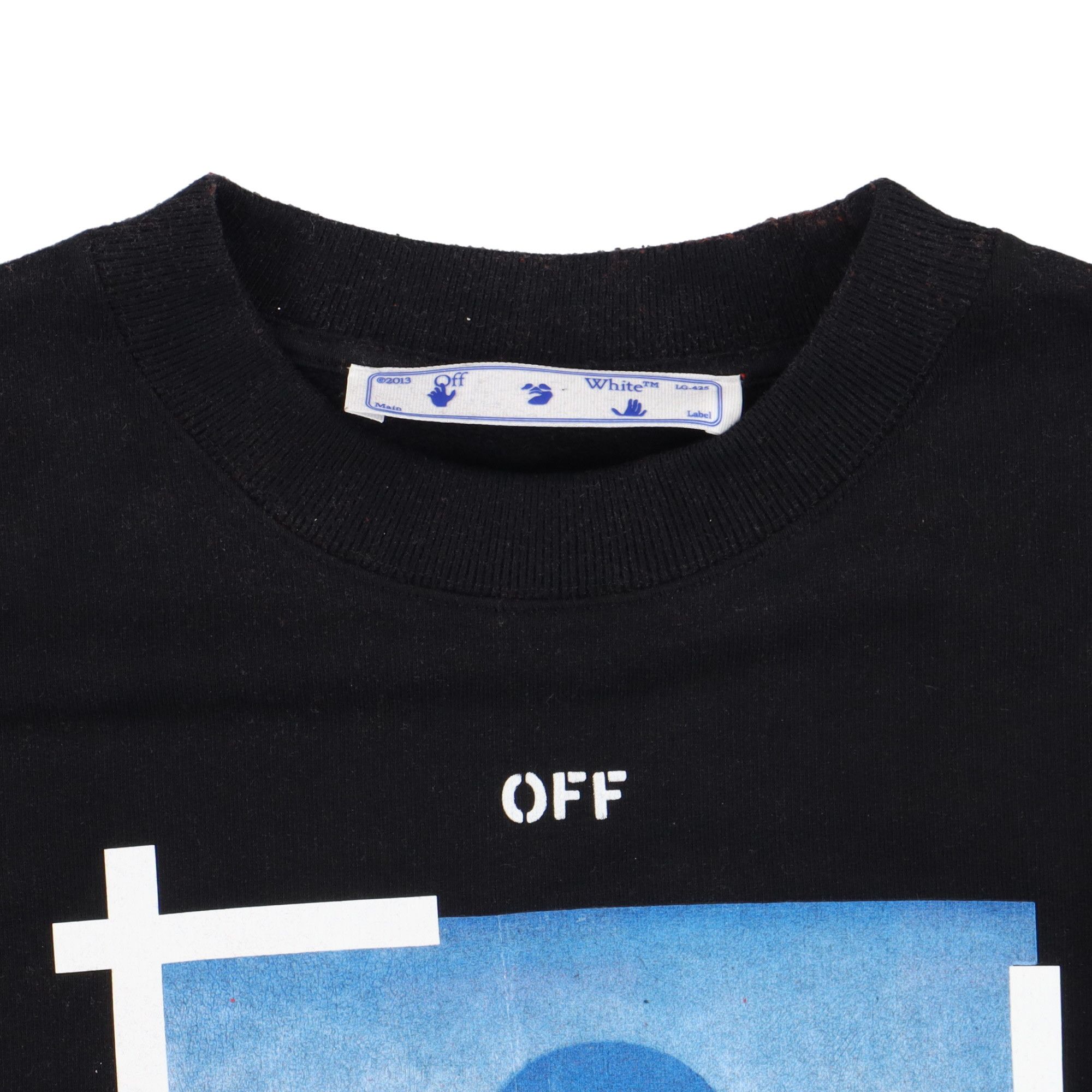 Off-White Black Mona Lisa Arrows Sweatshirt Size US S / EU 44-46 / 1 - 5 Thumbnail