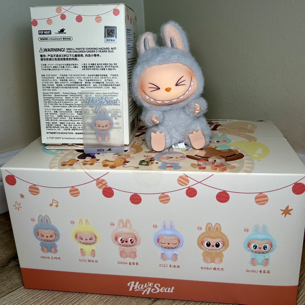 POP MART Bundle: Ququ and Sisi Authentic Have A Seat v2