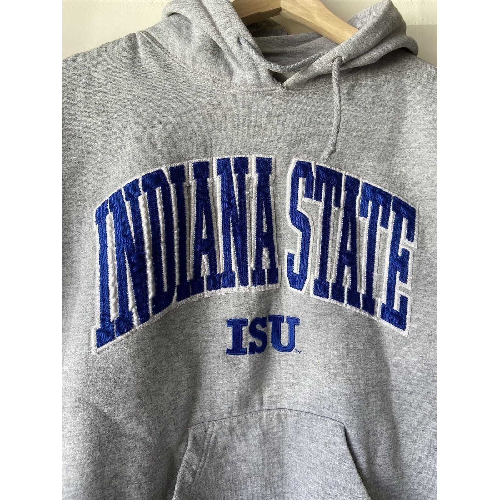 J. America Indiana State ISU Gray Sweatshirt Hoodie Size Small Size US S / EU 44-46 / 1 - 2 Thumbnail
