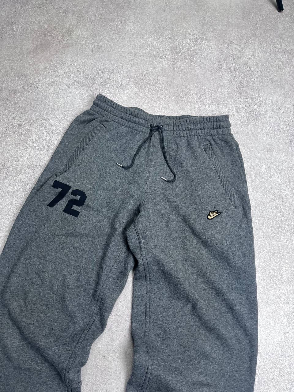 Nike × Vintage VINTAGE NIKE SWOOSH BAGGY COTTON TRACK PANTS Y2K L Size US 34 / EU 50 - 2 Thumbnail