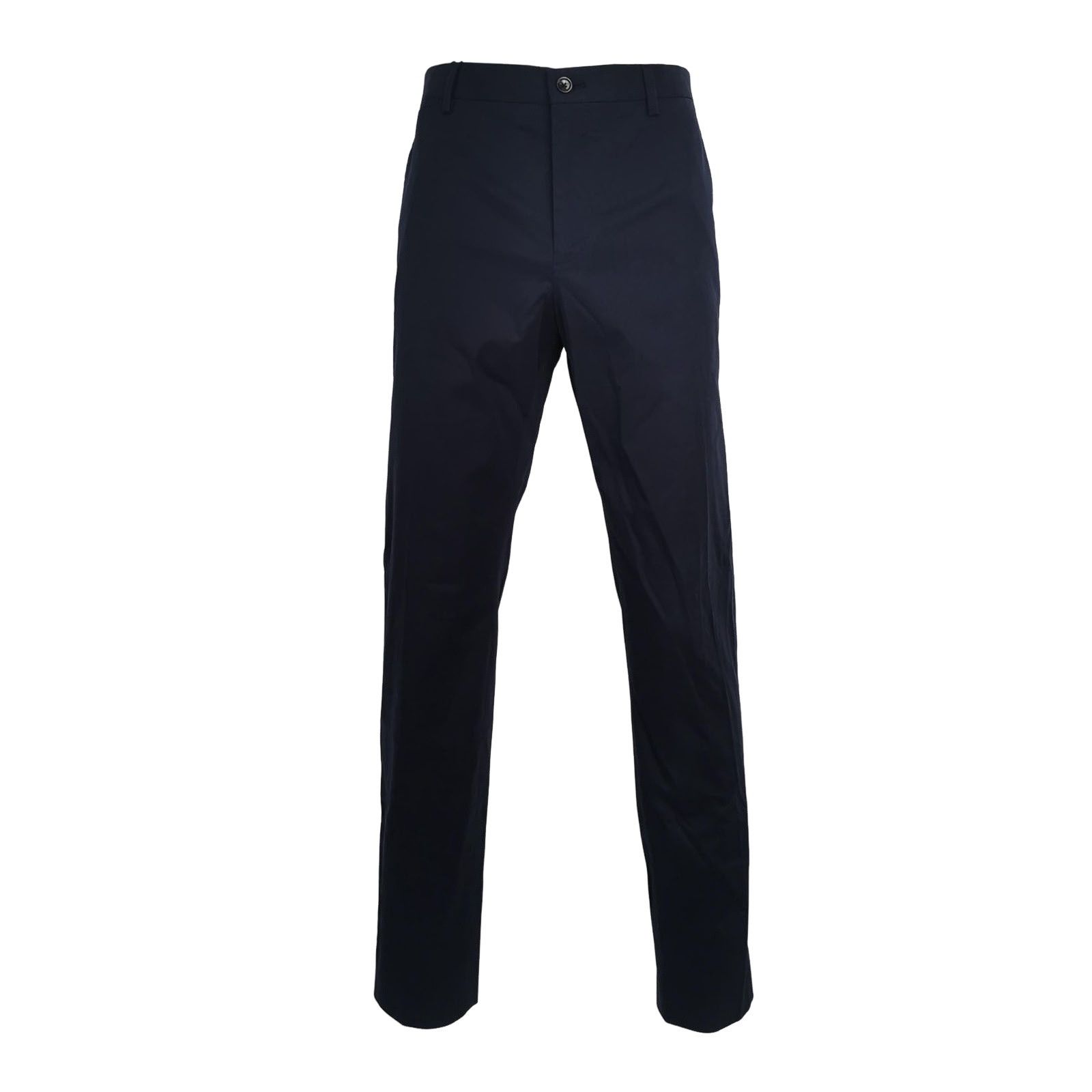 Dolce & Gabbana Dolce & Gabbana Navy Cotton Casual Pants Size 50 Size US 34 / EU 50 - 1 Thumbnail