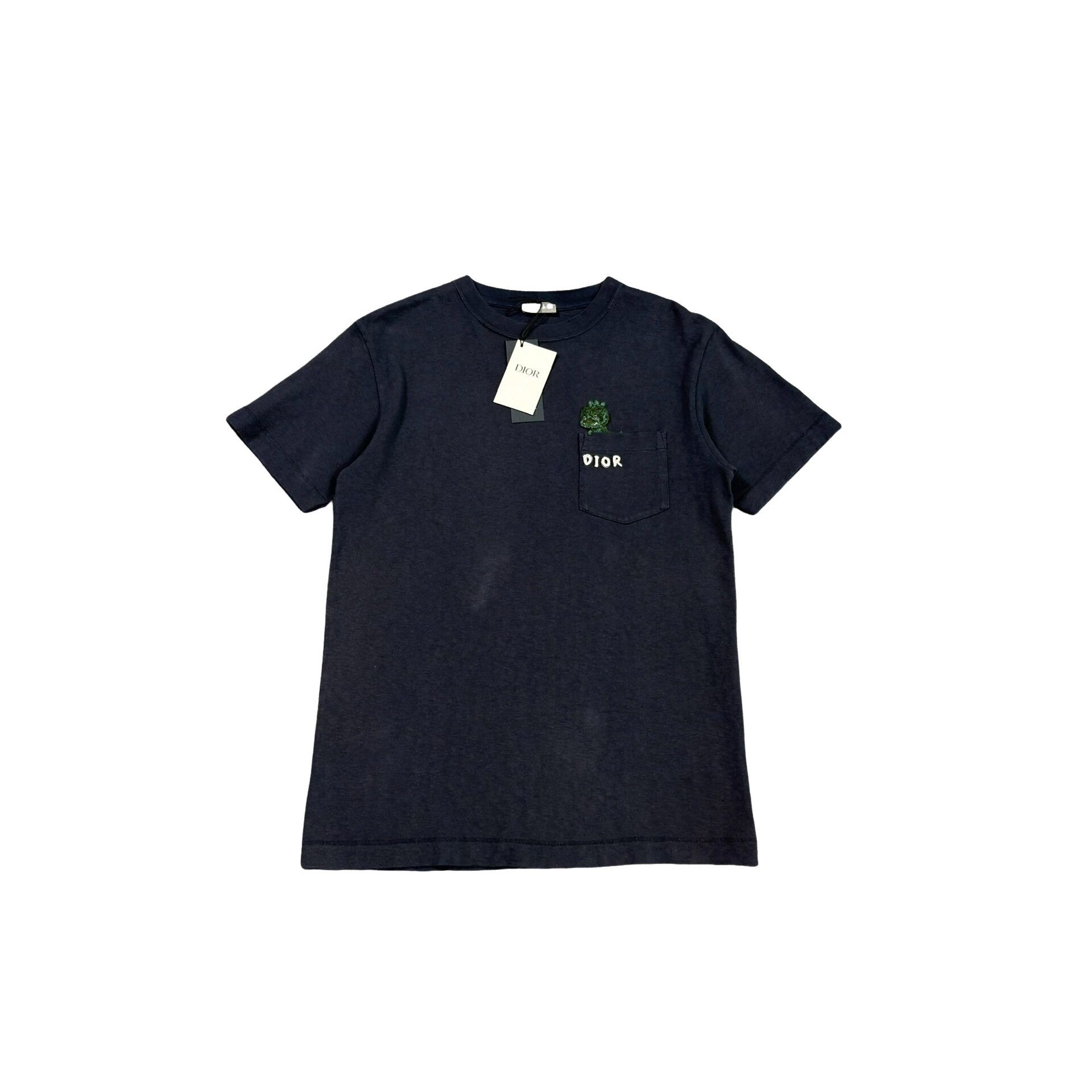 Dior Dior Dinosaur Embroidery Pocket T-Shirt XS Size US XS / EU 42 / 0 - 1 Thumbnail