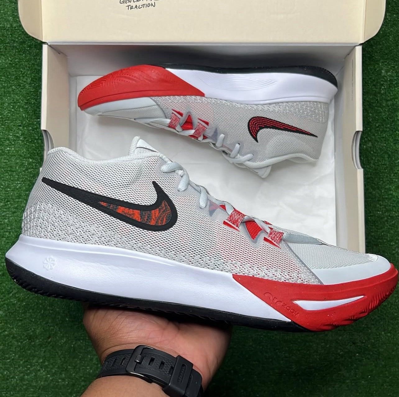 Nike Kyrie Flytrap 6 ‘Photon Dust University Red’ Size US 9.5 / EU 42-43 - 3 Thumbnail