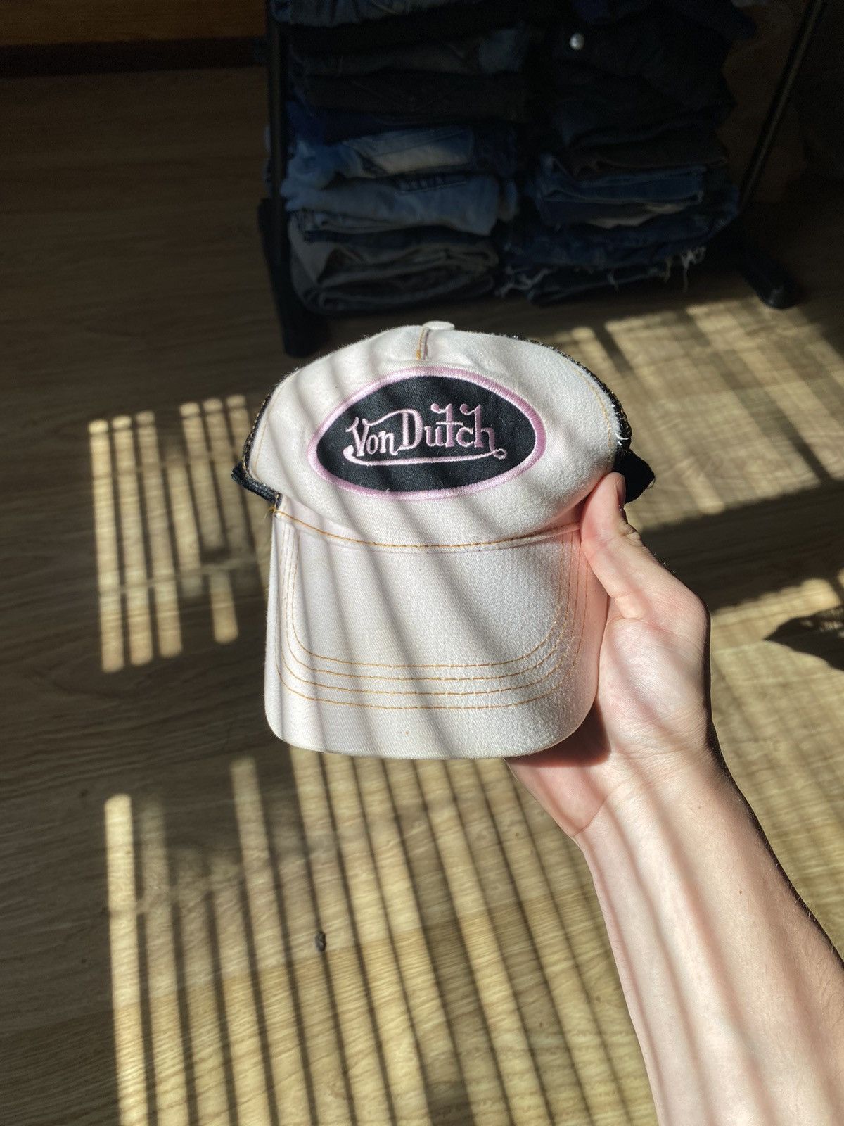 Von Dutch Vintage VonDutch Y2k Pink Cap Stussy Style Streetwear 2000s Size ONE SIZE - 2 Thumbnail