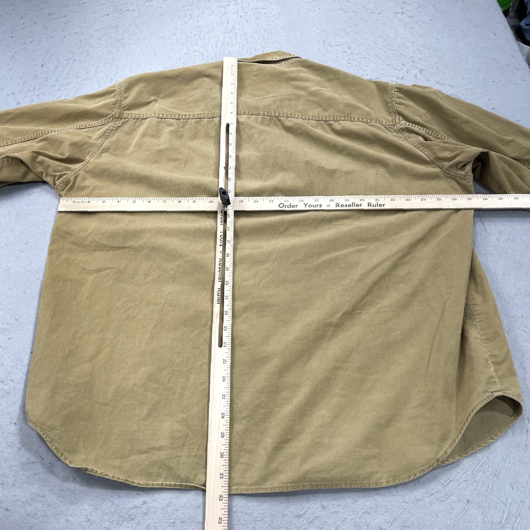 Levi's VINTAGE Levi's Shirt Mens XL Brown Corduroy Cotton Long Sleeve Button-Up Casual 90s Size US XL / EU 56 / 4 - 6 Thumbnail