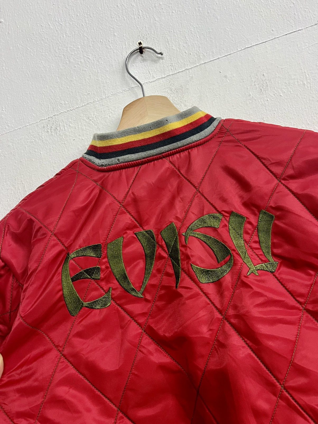 Evisu VINTAGE RARE EVISU REVERSIBLE BOMBER VARSITY JACKET Size US M / EU 48-50 / 2 - 25 Thumbnail