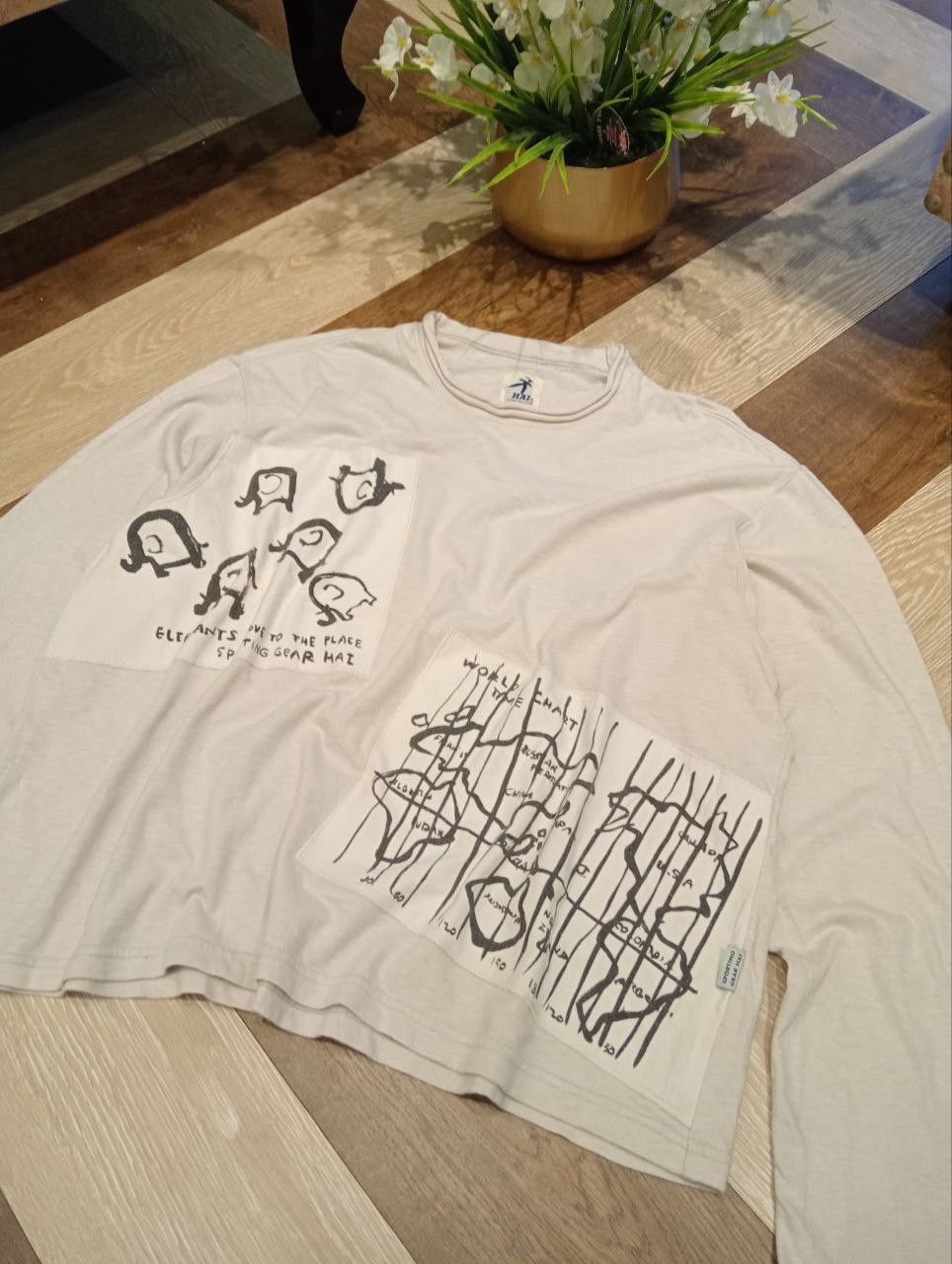 Hai Sporting Gear VINTAGE HAI SPORTING GEAR OVERSIZED L/S TSHIRT Size US M / EU 48-50 / 2 - 3 Thumbnail