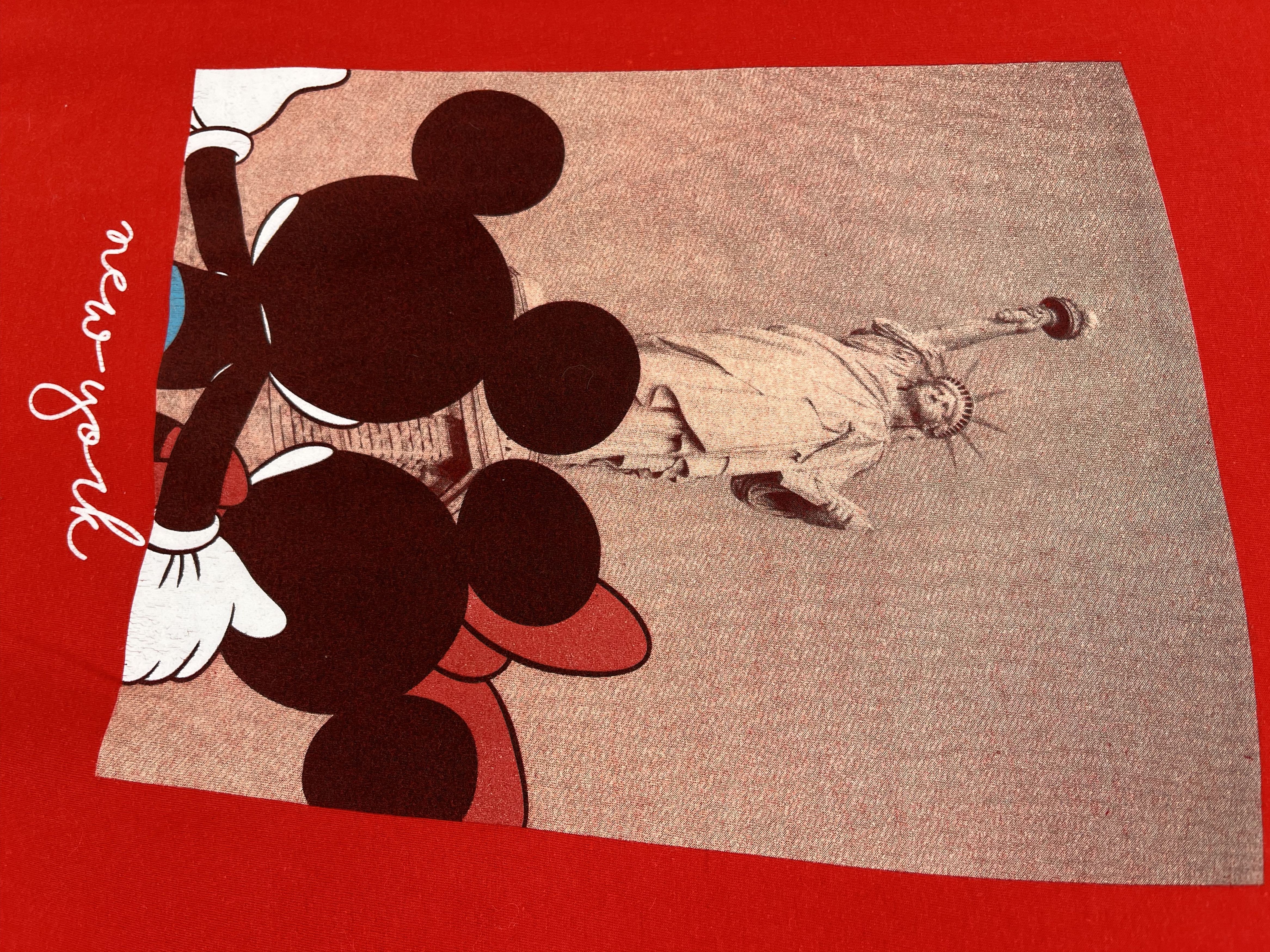 Disney × Mickey Mouse × Vintage Vintage Y2K Mickey Mouse New York Tshirt Size M Size US M / EU 48-50 / 2 - 7 Thumbnail