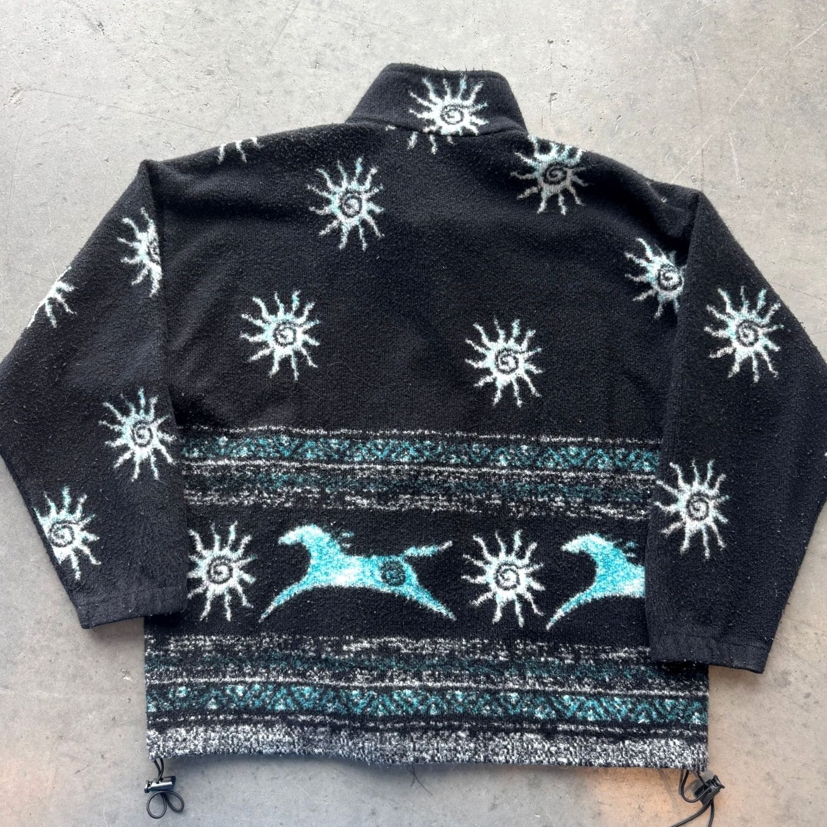 Vintage VINTAGE Bear Ridge Black Western Nature Longsleeve Full Zip Jacket L Mens Size US L / EU 52-54 / 3 - 2 Thumbnail