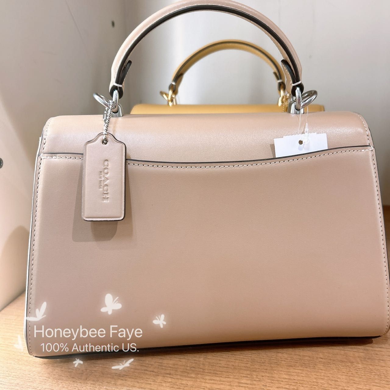 Coach Eliza Top Handle Silver/Taupe CP006 Size ONE SIZE - 2 Thumbnail