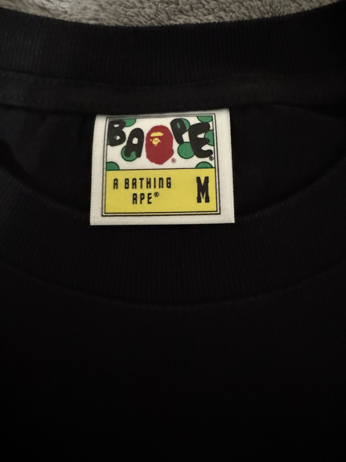 Bape BAPE “ APE SHALL NEVER KILL APE” ROPE TEE Size US M / EU 48-50 / 2 - 3 Thumbnail
