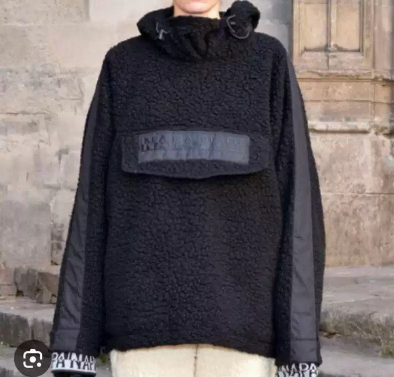 Martine Rose Napa by Martine Rose Tyson Fleece off Black Hoodie Size US L / EU 52-54 / 3 - 3 Thumbnail