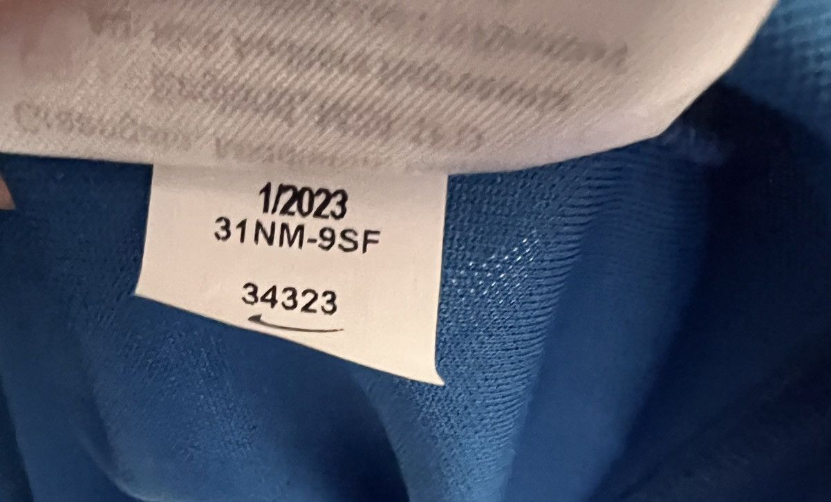 Nike 2023 Detroit Lions Vapor F.US.E. Limited Football Size US XXL / EU 58 / 5 - 8 Thumbnail