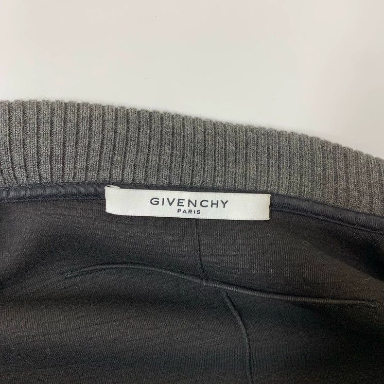 Givenchy Givenchy Classic Gray Baseball Jacket, Size M, Shoulder Wi Size US M / EU 48-50 / 2 - 2 Thumbnail
