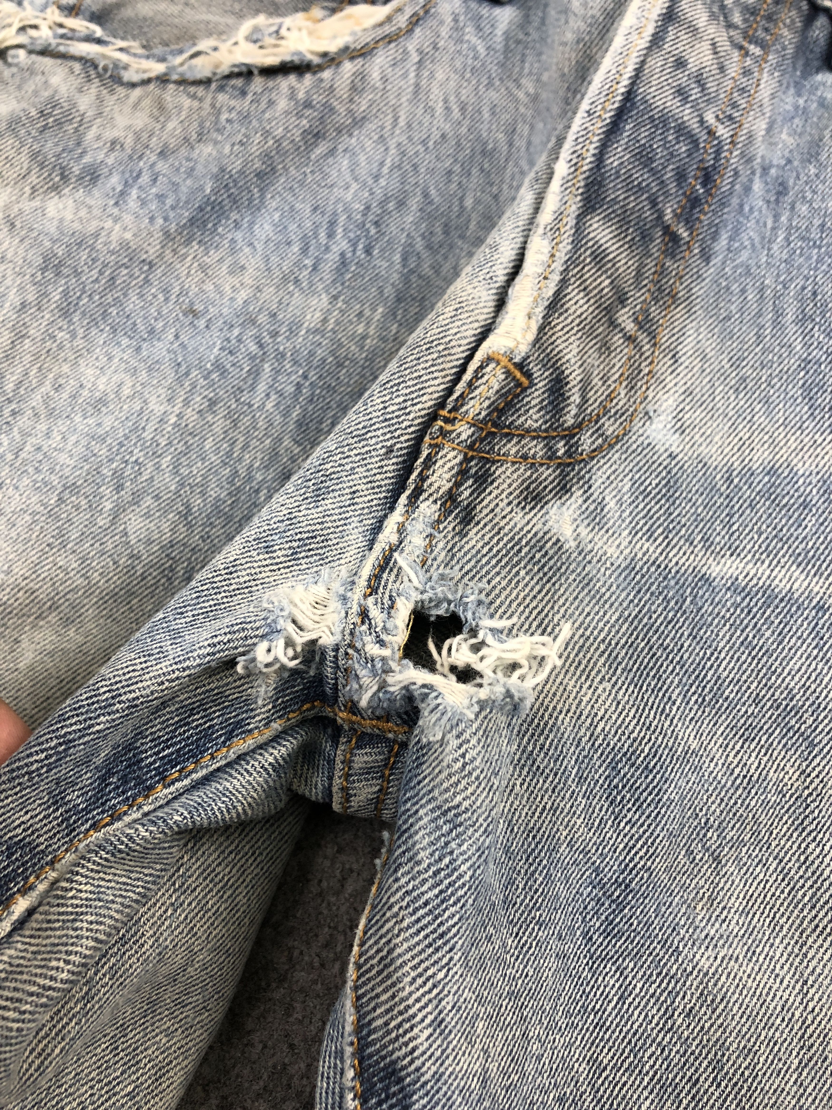 Levi's × Vintage Vintage Levis 501 Faded Blue Jeans Size US 30 / EU 46 - 12 Thumbnail