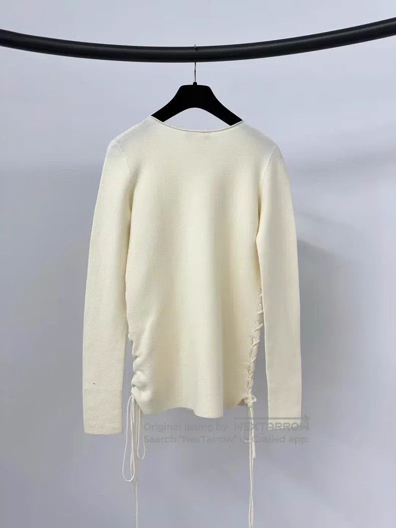 The Row The Row White strap knit top Size S / US 4 / IT 40 - 2 Thumbnail