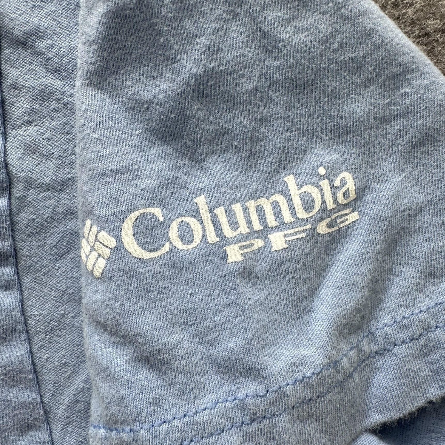 Vintage Columbia PFG Shirt Mens Medium Blue American Flag Graphic Cotton Tee Shirt Size US M / EU 48-50 / 2 - 4 Thumbnail