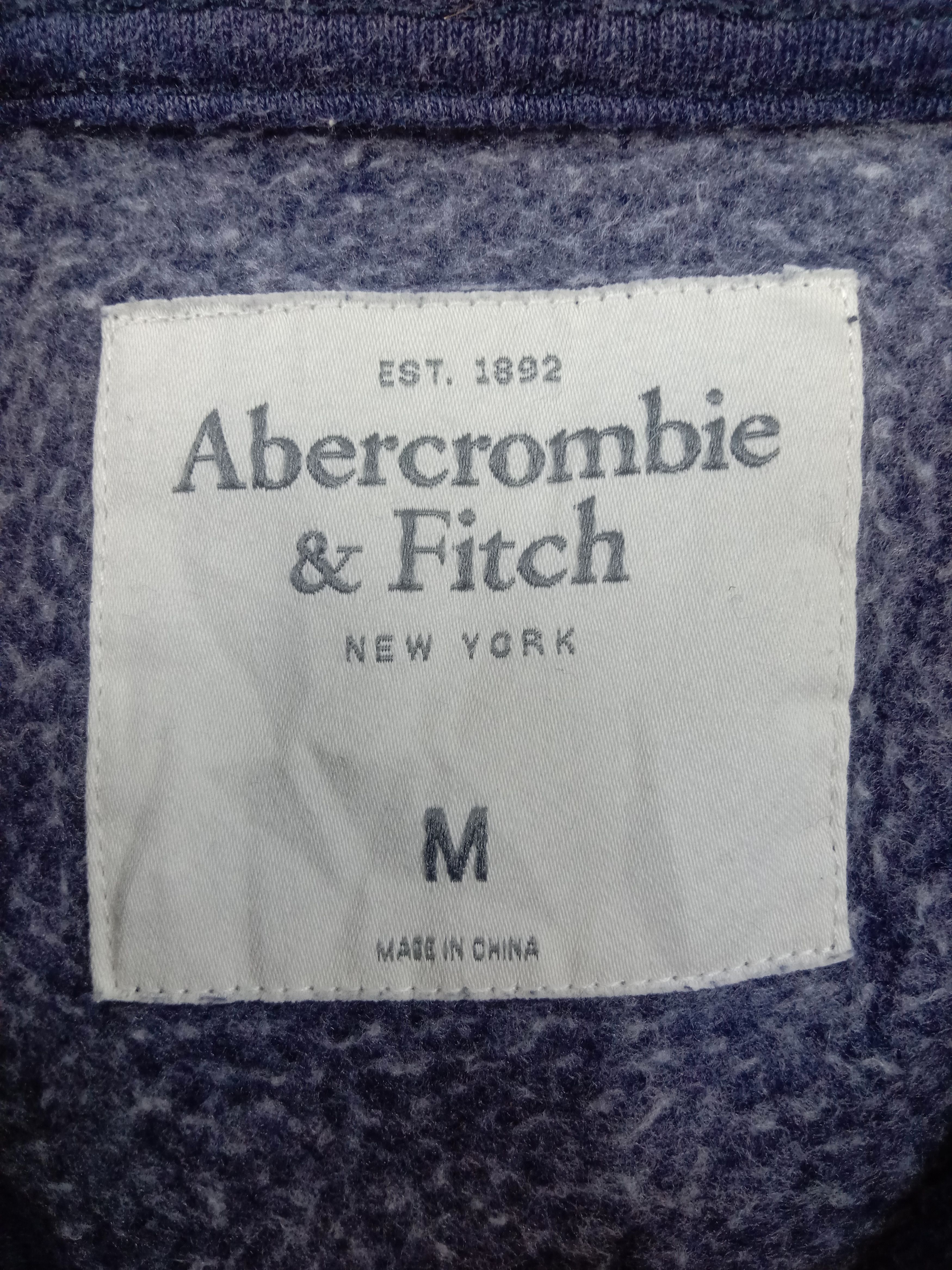 Abercrombie & Fitch Vintage Abercrombie & Fitch NY Spellout Hoodie Sweatshirt Size US M / EU 48-50 / 2 - 8 Thumbnail