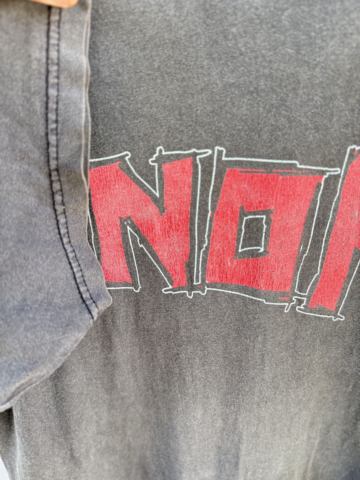 Band Tees Thrashed Vintage 90s Nofx American Punk Rock Faded Grunge T Size US L / EU 52-54 / 3 - 6 Thumbnail