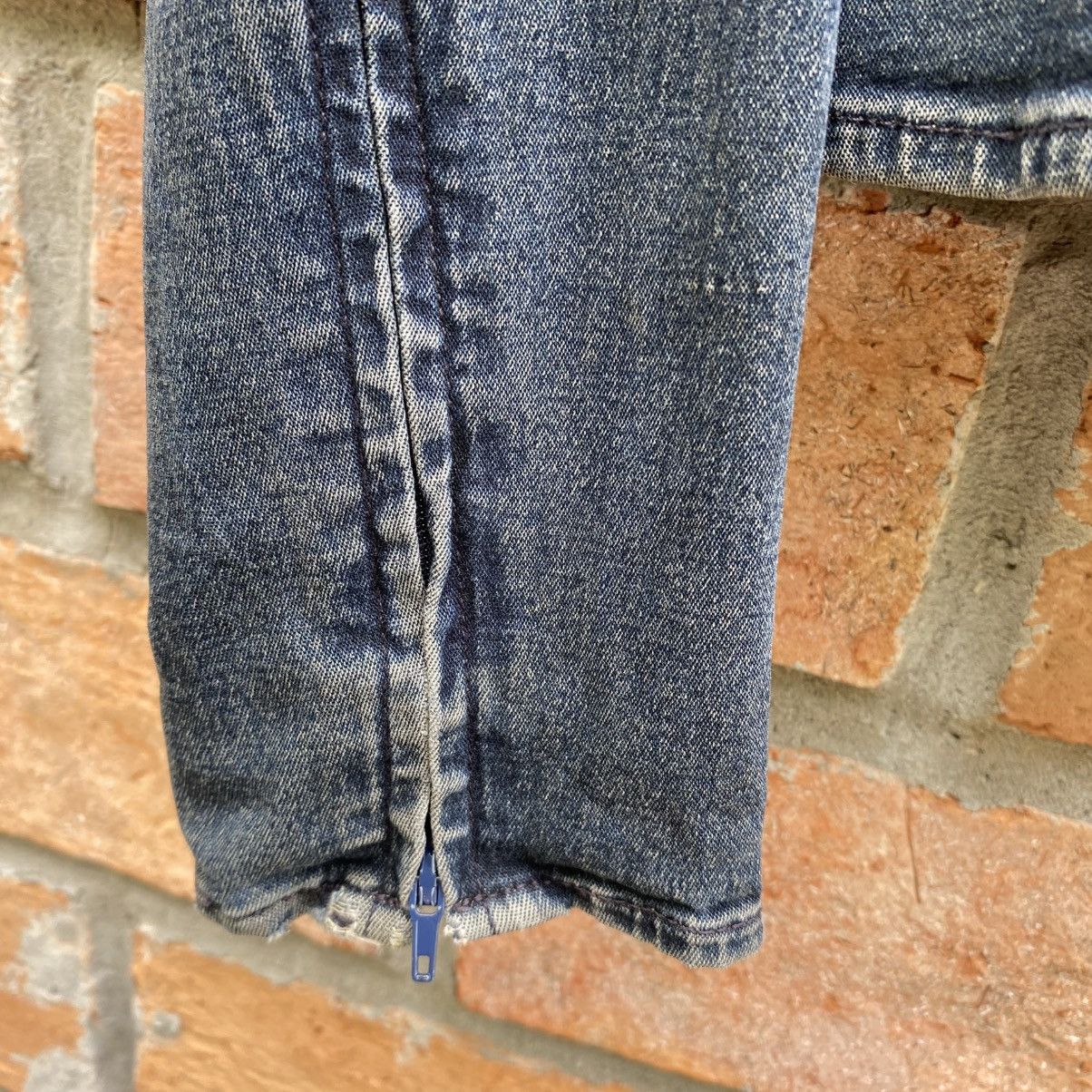 DKNY DKNY JEANS Denim Zip-Up Stand Collar Shirt Size S / US 4 / IT 40 - 13 Thumbnail