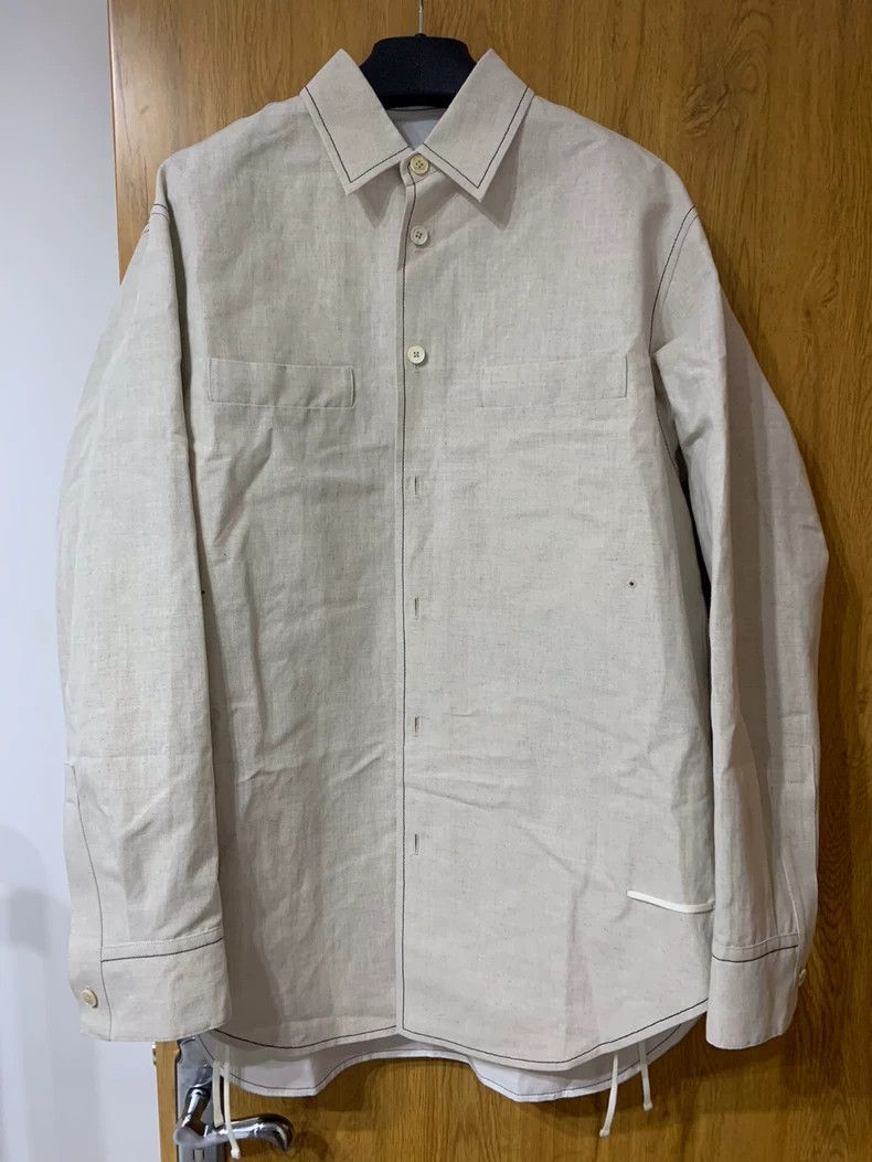 Jil Sander Jil Sander showpiece shirt jacket Size M / US 6-8 / IT 42-44 - 1 Thumbnail