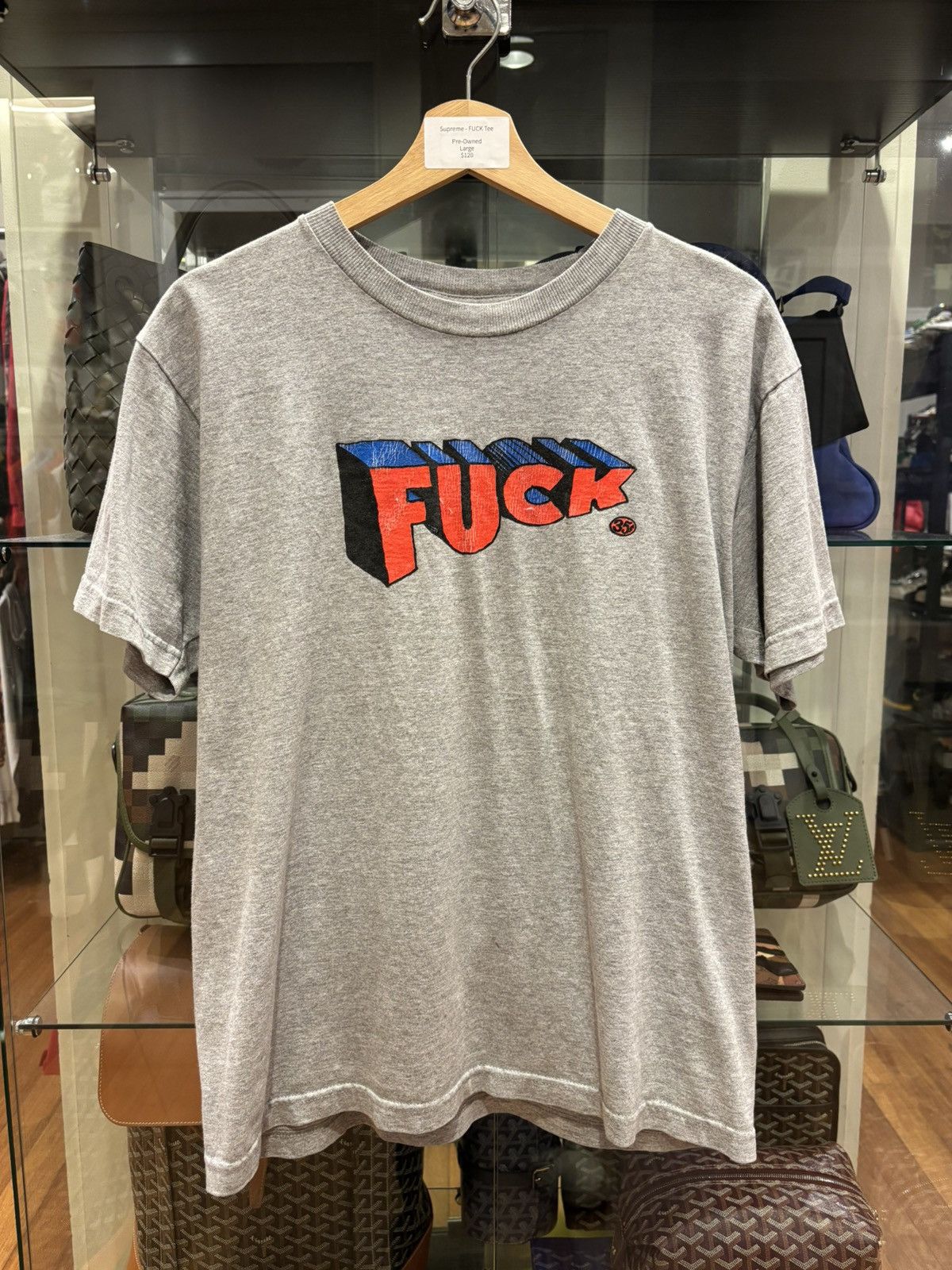 Supreme Supreme F**k Tee Size US L / EU 52-54 / 3 - 1 Thumbnail