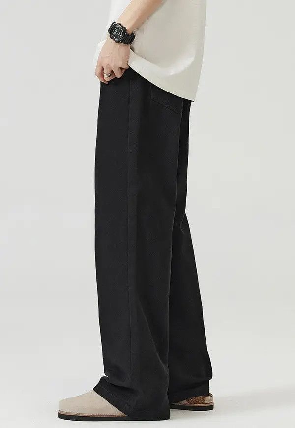 Japanese Brand Takako x Shii Black loose retro straight casual jeans Size US 32 / EU 48 - 3 Thumbnail
