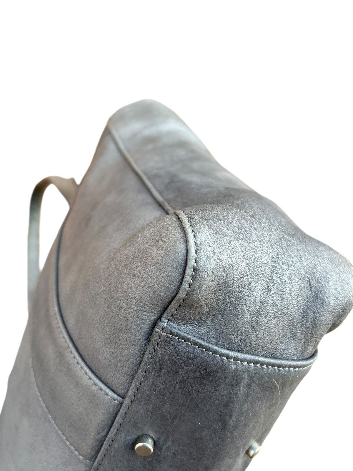 Leather Vintage Aniary Japan Fade Patina Leather Tote Bag Size ONE SIZE - 16 Thumbnail
