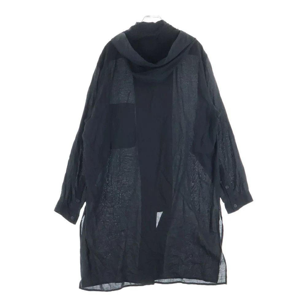 Yohji Yamamoto Yohji Yamamoto POUR HOMME 24SS LAWN A ZIPPER HOOD Size US M / EU 48-50 / 2 - 2 Thumbnail