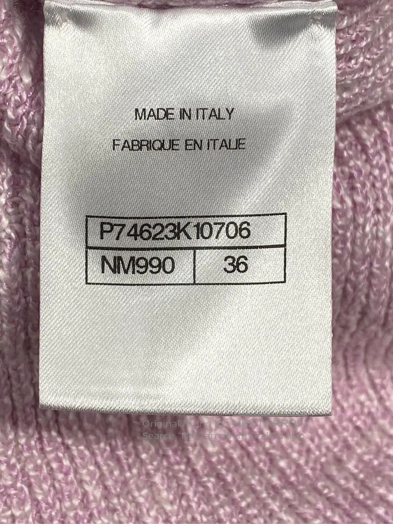 Chanel Chanel 23-year-old taro purple knitted cardigan coat Size XS / US 0-2 / IT 36-38 - 4 Thumbnail