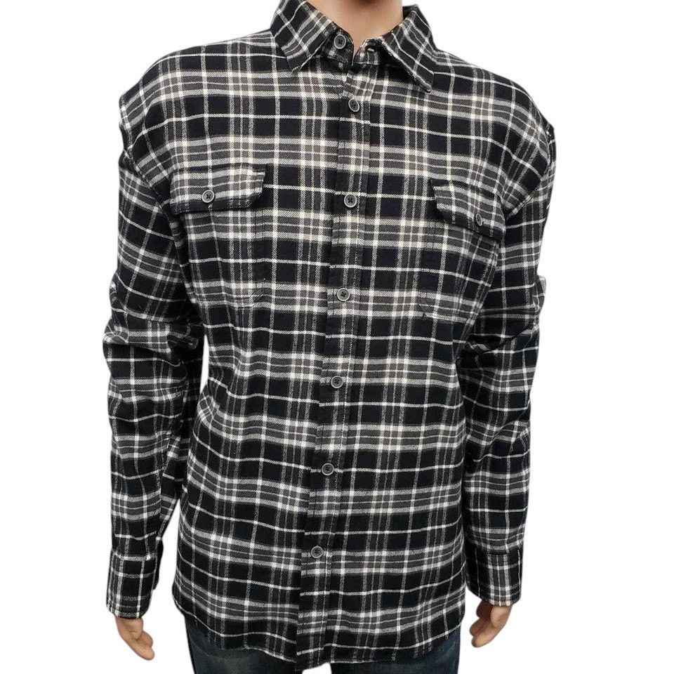JACHS NY JACHS New York Flannel Shirt Plaid Two Pockets Heavy 2XL XXL Size US XXL / EU 58 / 5 - 2 Thumbnail