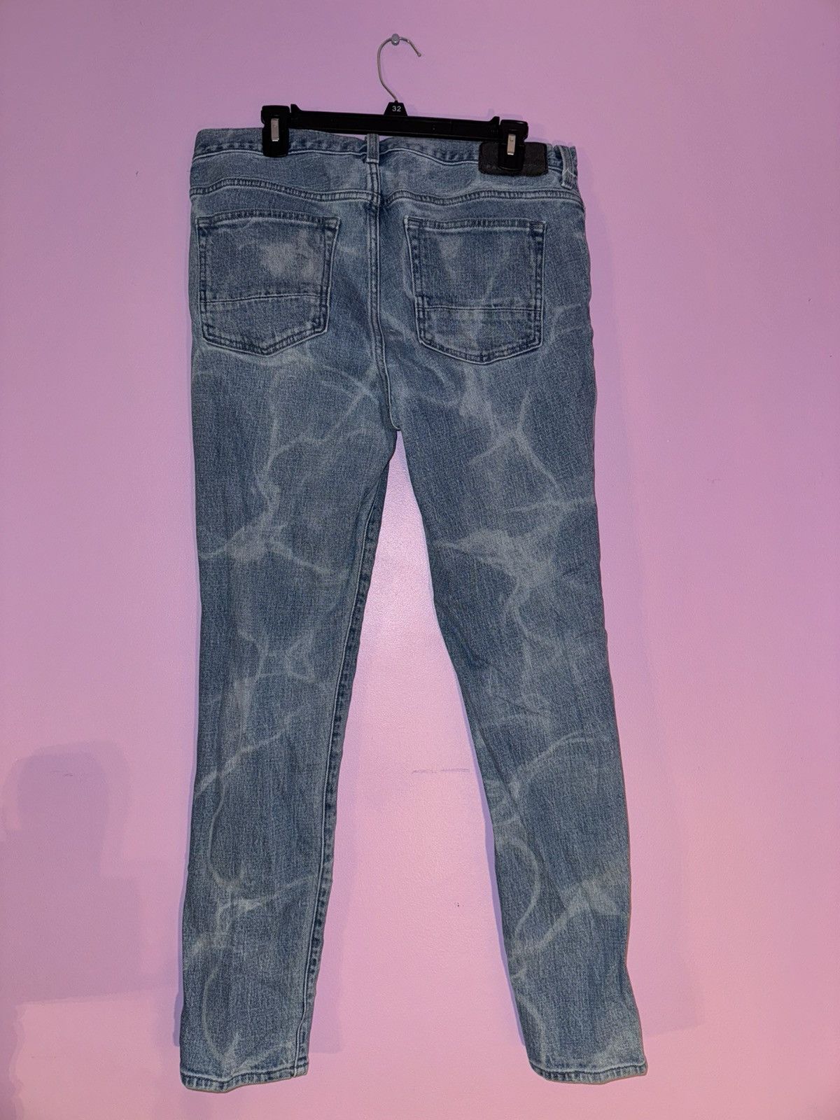 Pacsun Pacsun Stacked Skinny aquatic denim Size US 32 / EU 48 - 3 Thumbnail