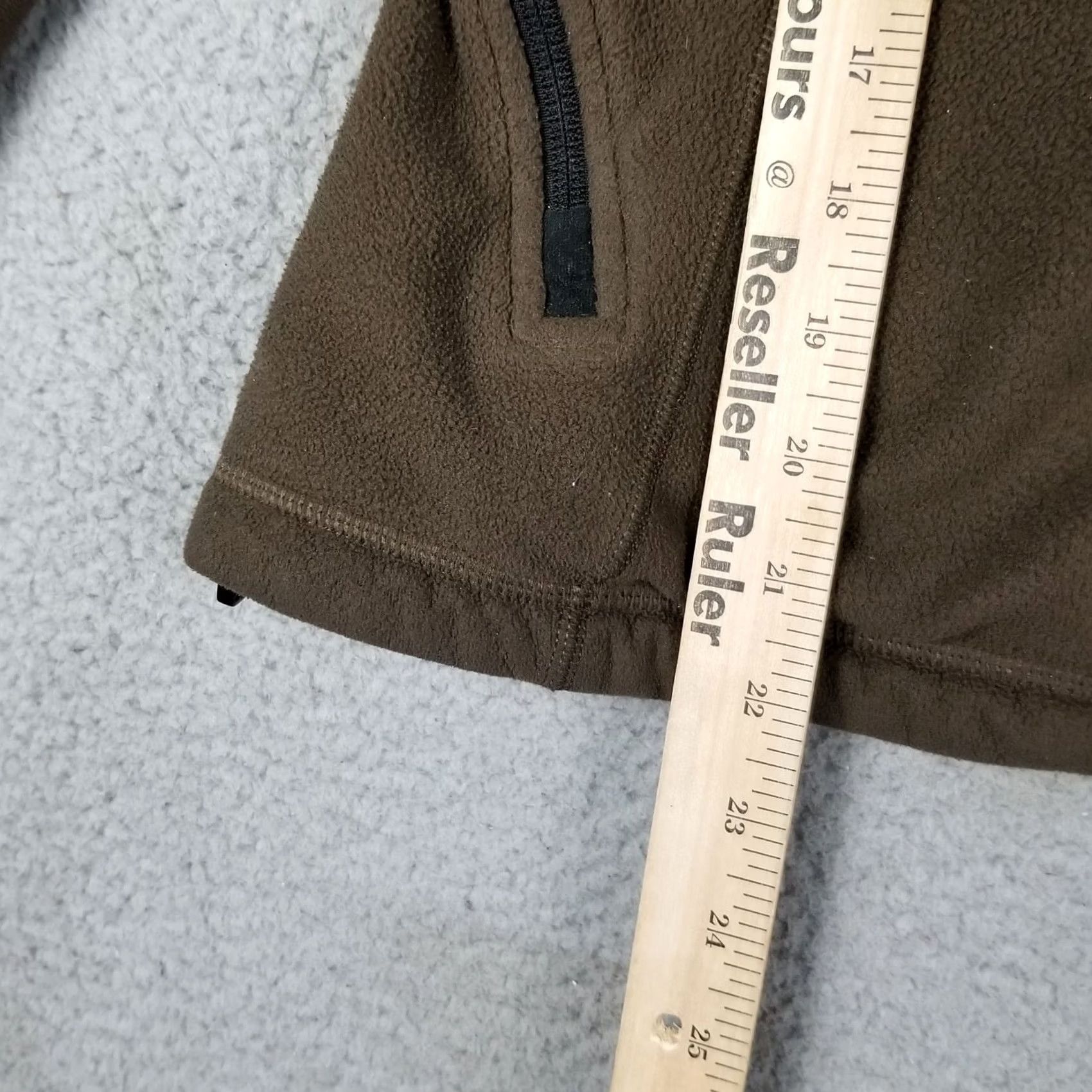 Mountain Hardwear VINTAGE Mountain Hardwear Jacket Womens XS Polartec Brown Full Zip Fleece Coat Size XS / US 0-2 / IT 36-38 - 4 Thumbnail