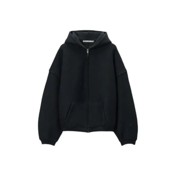 Alexander Wang Alexander Wang SS24 Black Star Logo Hoodie 0079 Size L / US 10 / IT 46 - 1 Thumbnail