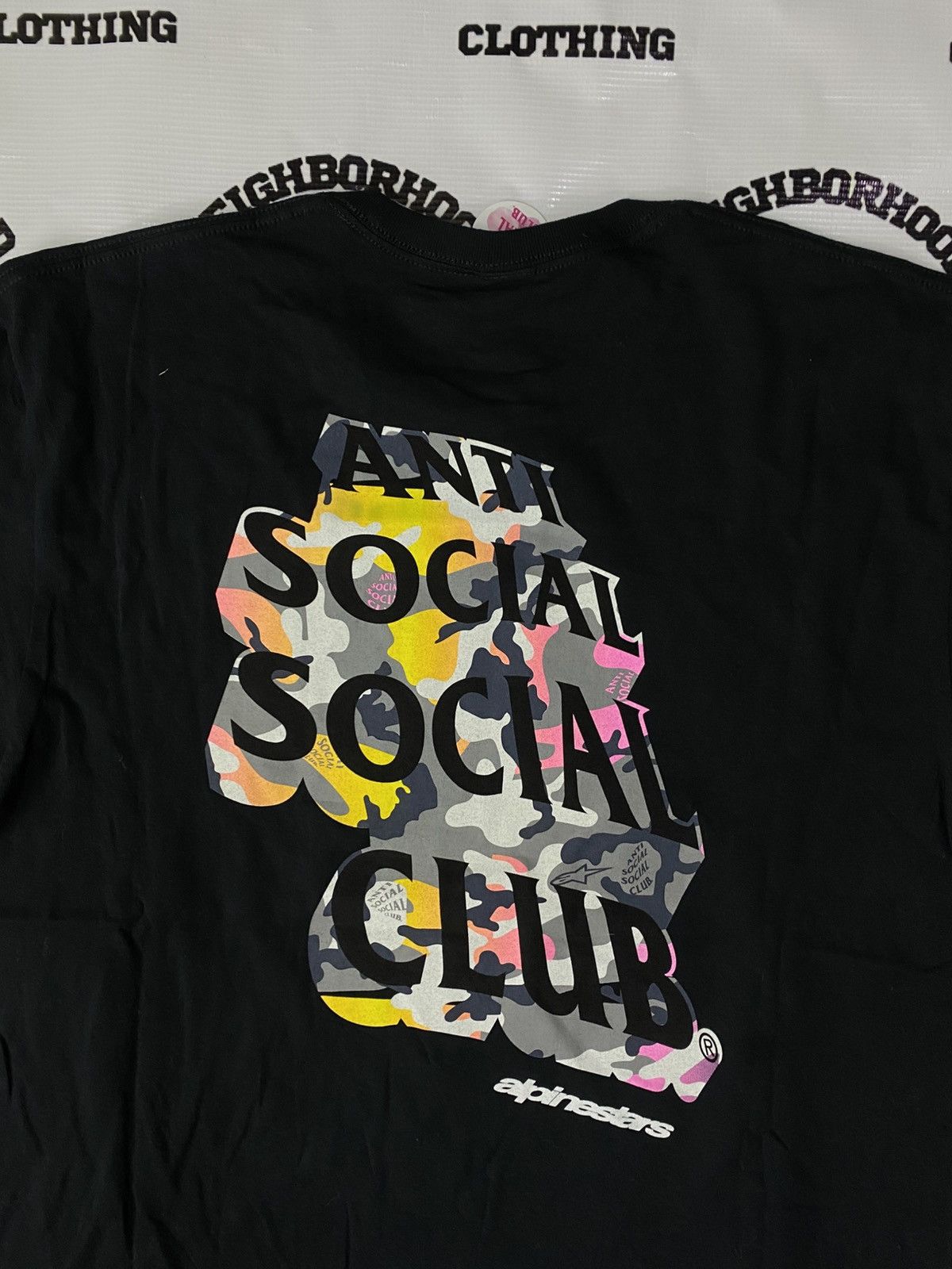 Alpinestars × Anti Social Social Club ASSC X ALPINESTARS TEE. Size US XL / EU 56 / 4 - 11 Thumbnail