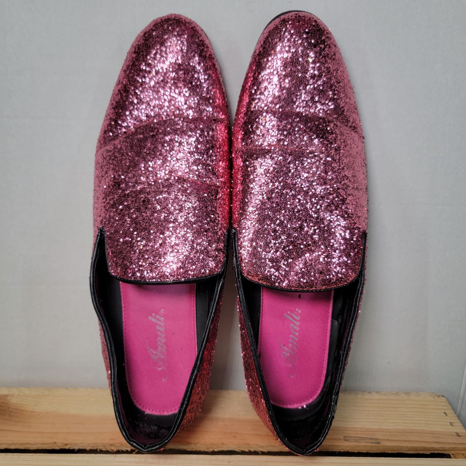 Other Amali Men's Pink Glitter Shoes - Size 12 Size US 12 / EU 45 - 1 Thumbnail