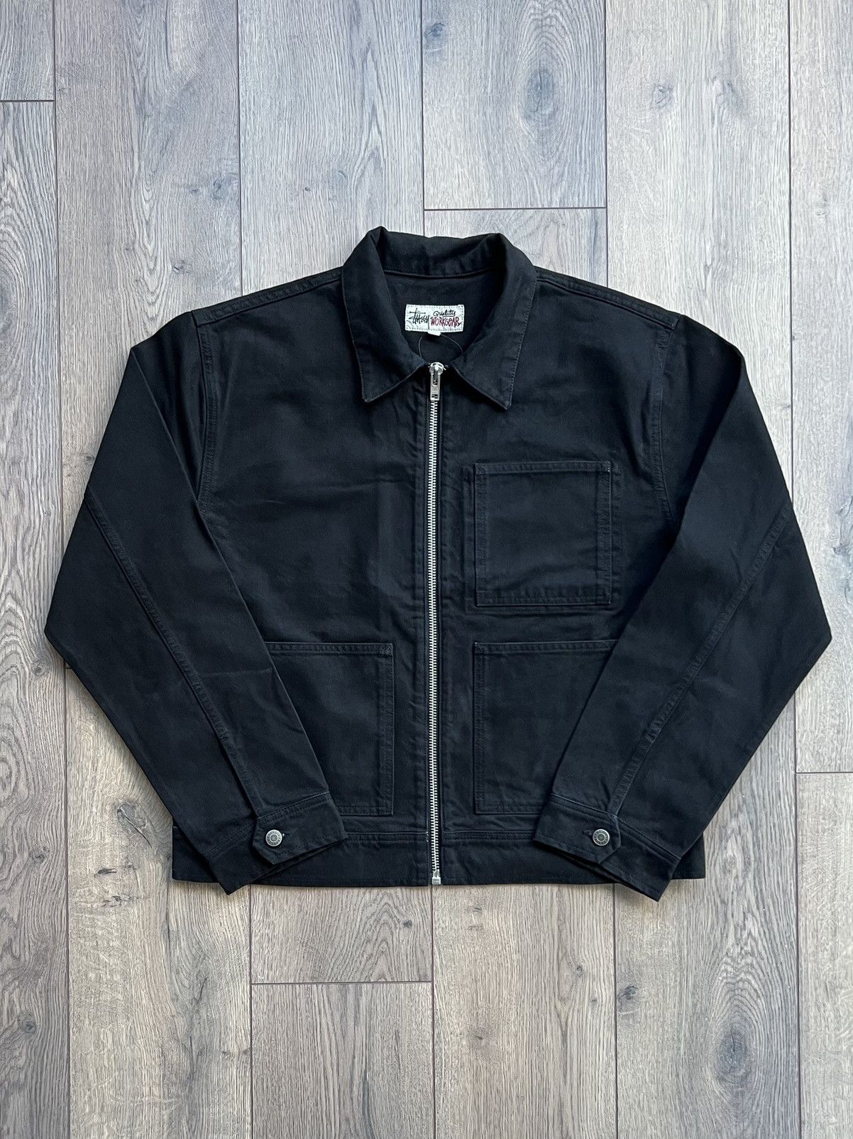 Stussy Denim Work Jacket | Grailed