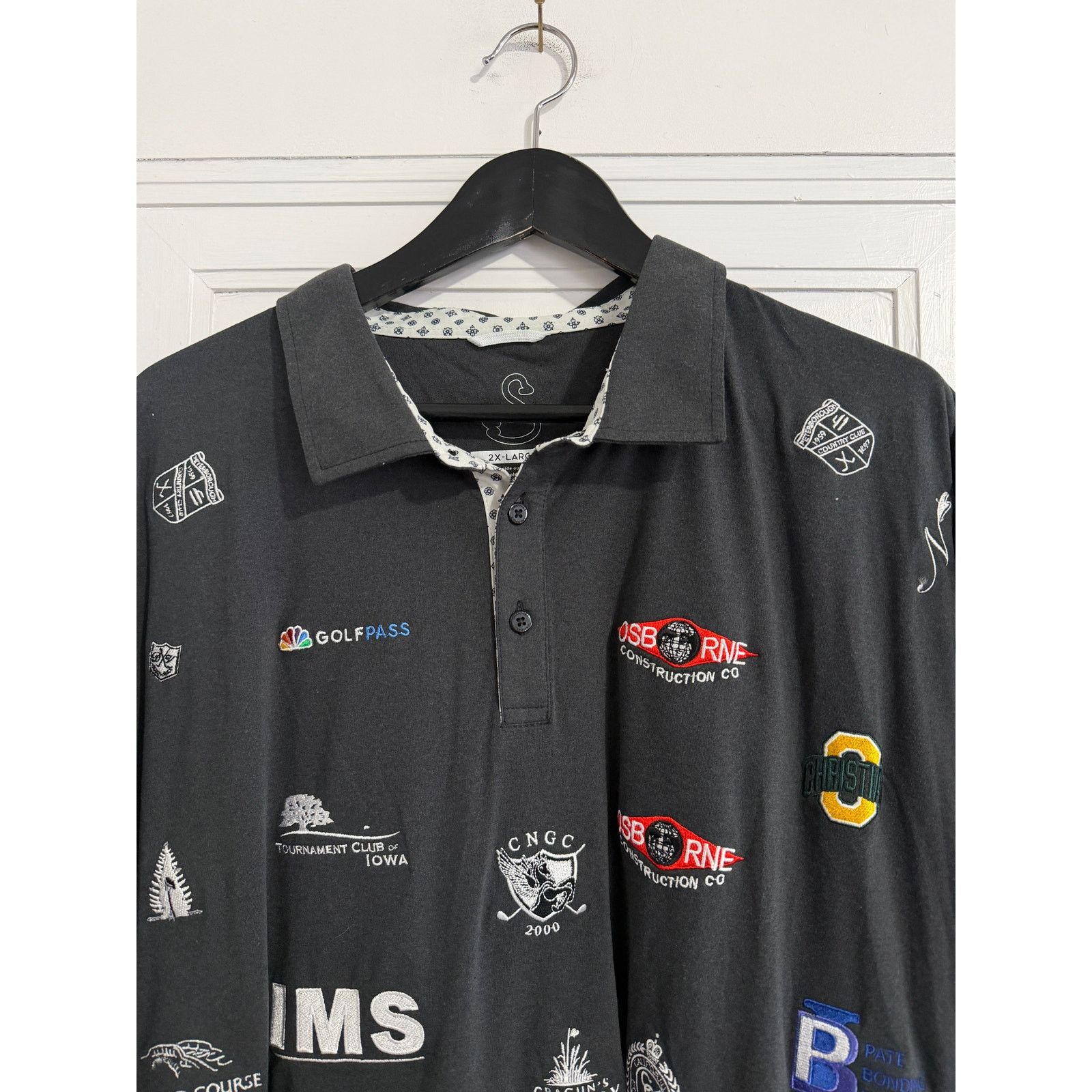 Other Swannies All-Over Stitched Golf Polo Men's Size XXL Size US XXL / EU 58 / 5 - 2 Thumbnail