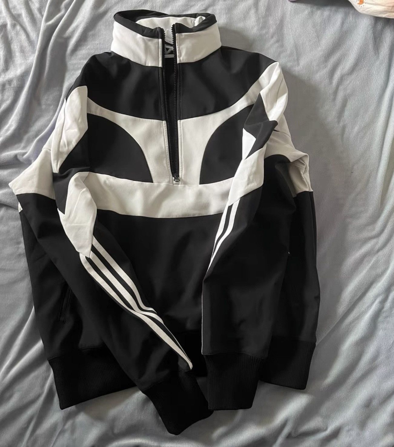Palace Adidas x Palace Heavy Weight Half Zip Jacket | Grailed