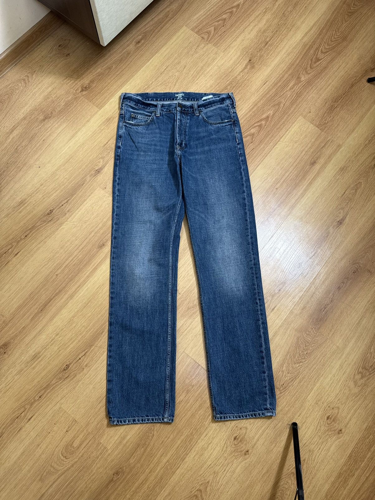 Carhartt Vintage Carhartt Jeans Marlow Denim Blue Pants 30x32 M Size US 32 / EU 48 - 16 Thumbnail