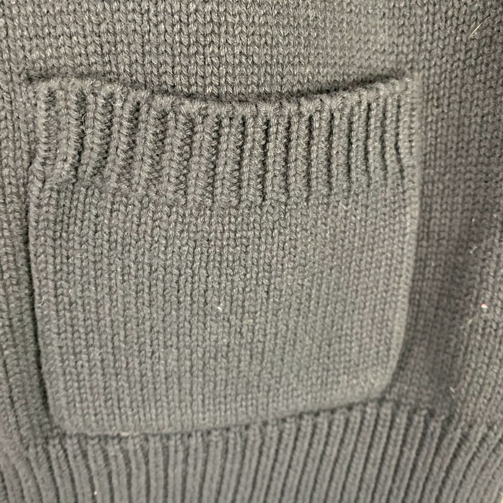 Pendleton VINTAGE Pendleton Cardigan Sweater Women M Black Pockets Full Zip 90s Size M / US 6-8 / IT 42-44 - 3 Thumbnail