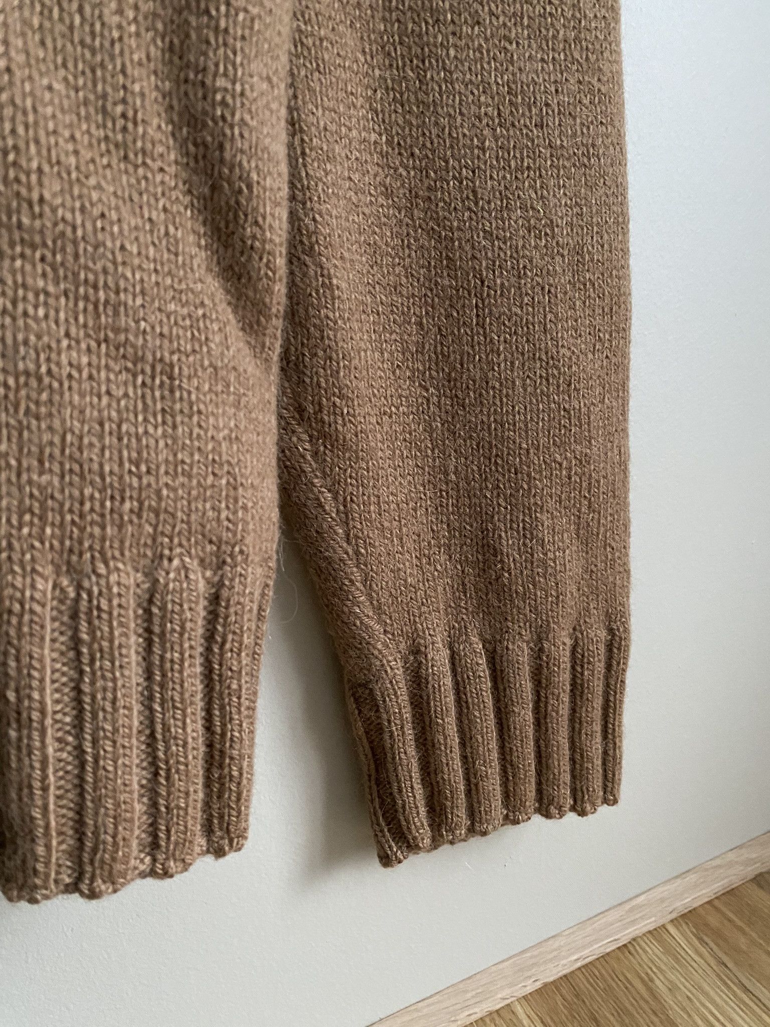 Norse Projects $540 - Bruno Alpaca Half Zip - Duffle Brown Size US M / EU 48-50 / 2 - 12 Thumbnail