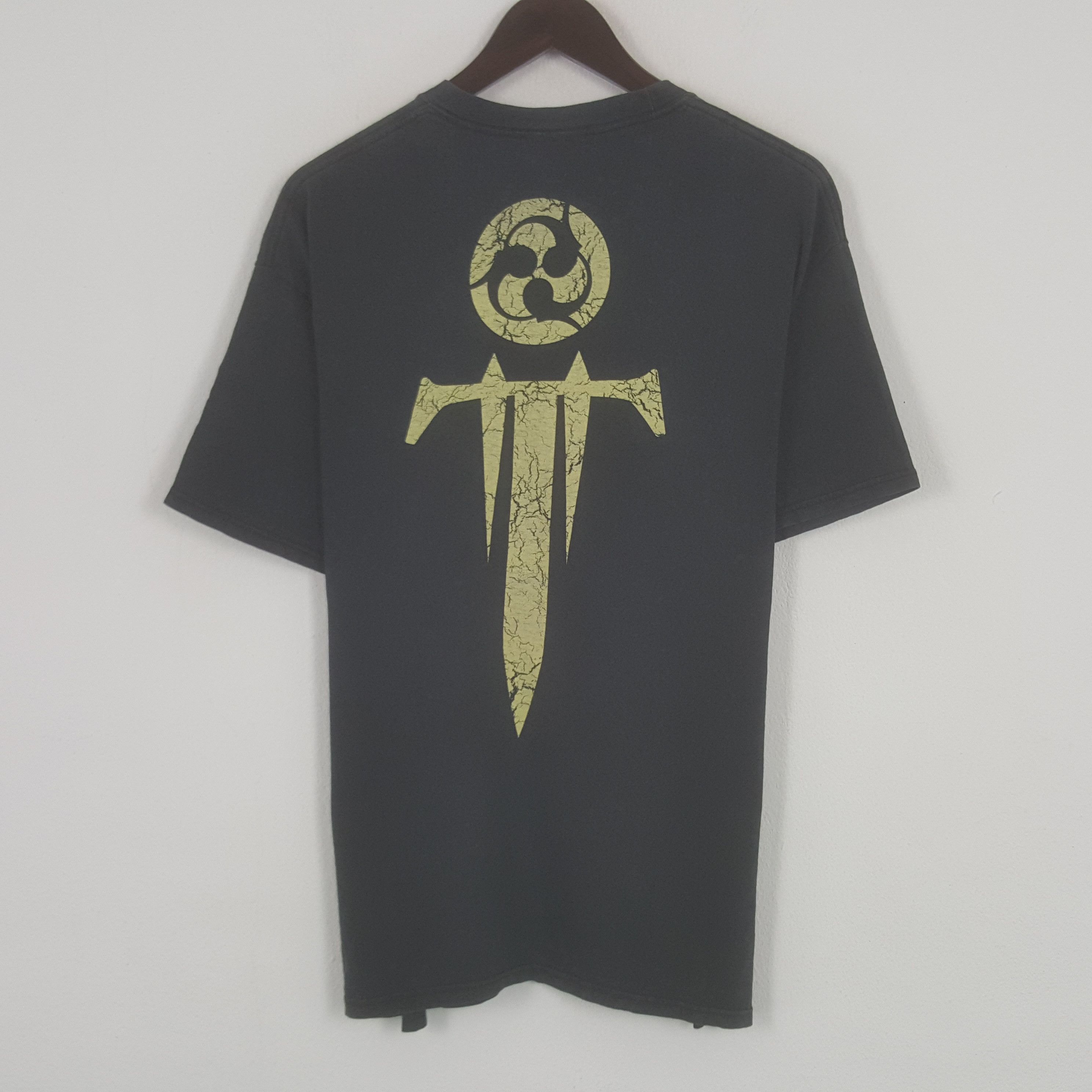 Band Tees × Vintage Vintage Trivium Tshirt Size US L / EU 52-54 / 3 - 3 Thumbnail