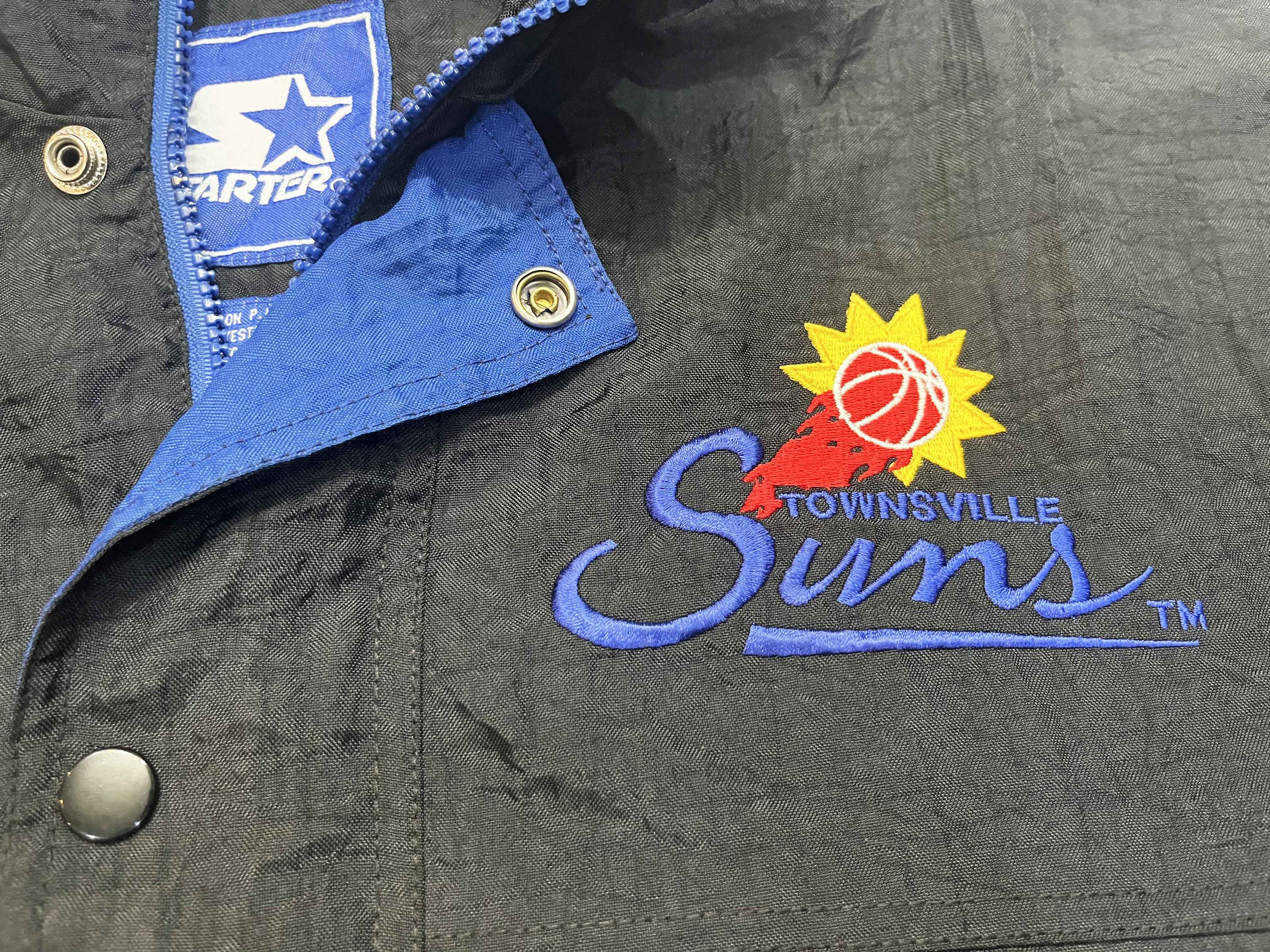 Starter Vintage Starter NBL Townsville Suns Basketball Zip Jacket Size US S / EU 44-46 / 1 - 2 Thumbnail