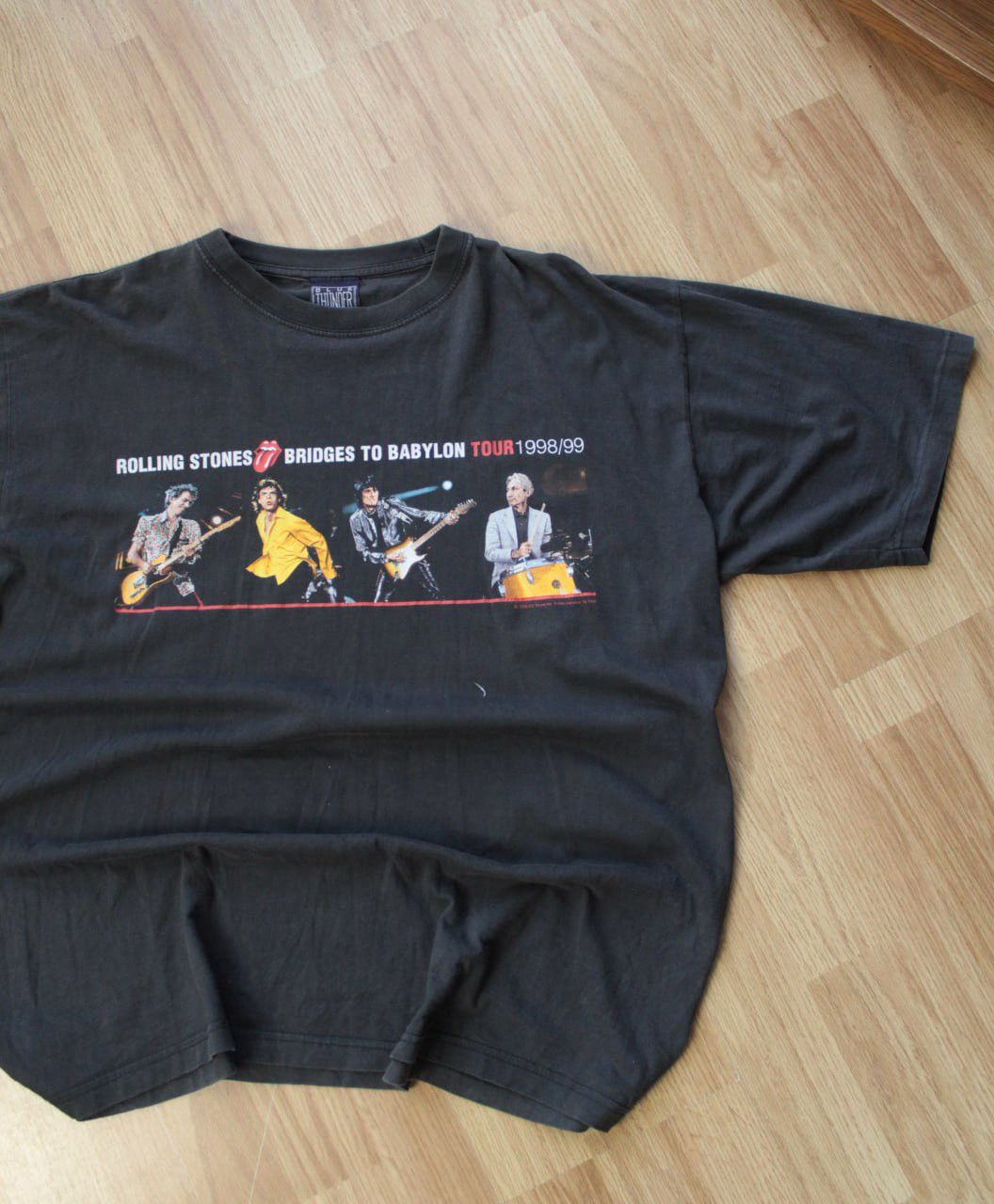 Band Tees 🔥 1998/99 Bridges To Babylon The Rolling Stones Tour T Shirt Size US L / EU 52-54 / 3 - 1 Thumbnail